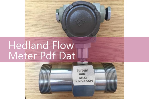 Hedland Flow Meter Pdf Data Sheets: Technical Breakdown of Threaded High-Pressure Sensors